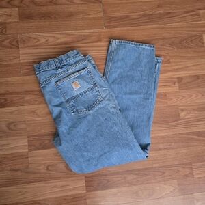 Carhartt Men's Relaxed Fit Denim Jeans Size 38x32